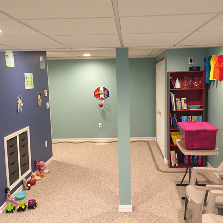 Paintable Basement Walls